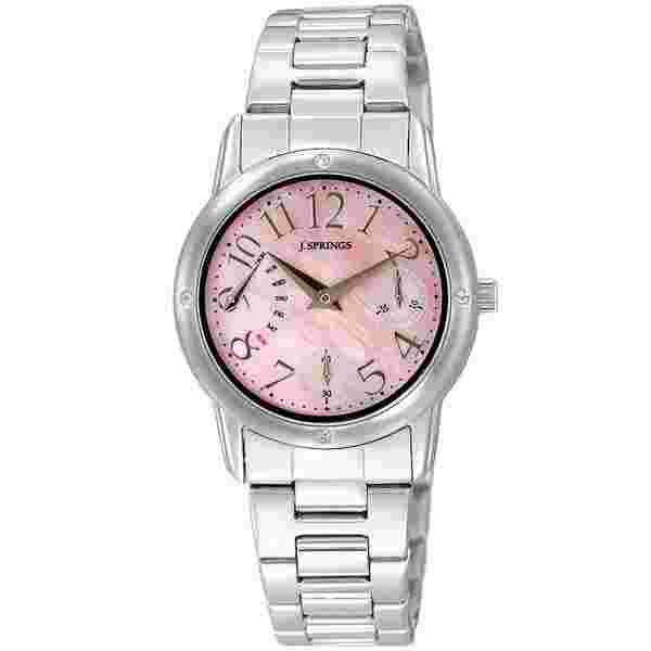 J.SPRINGS LADIES WATCH BLL010 Stainless Steel Band Retrograde Multi calendar