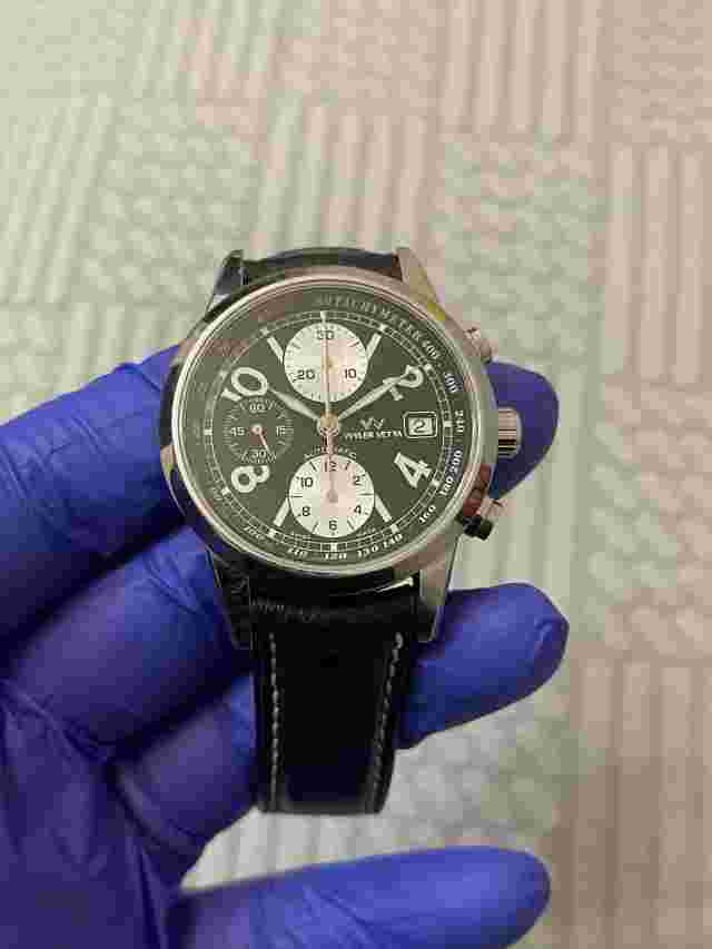 Wyler Vetta Men's Mod. WV 0039 EE Automatic Chronograph Valjoux 7750 39mm Swiss