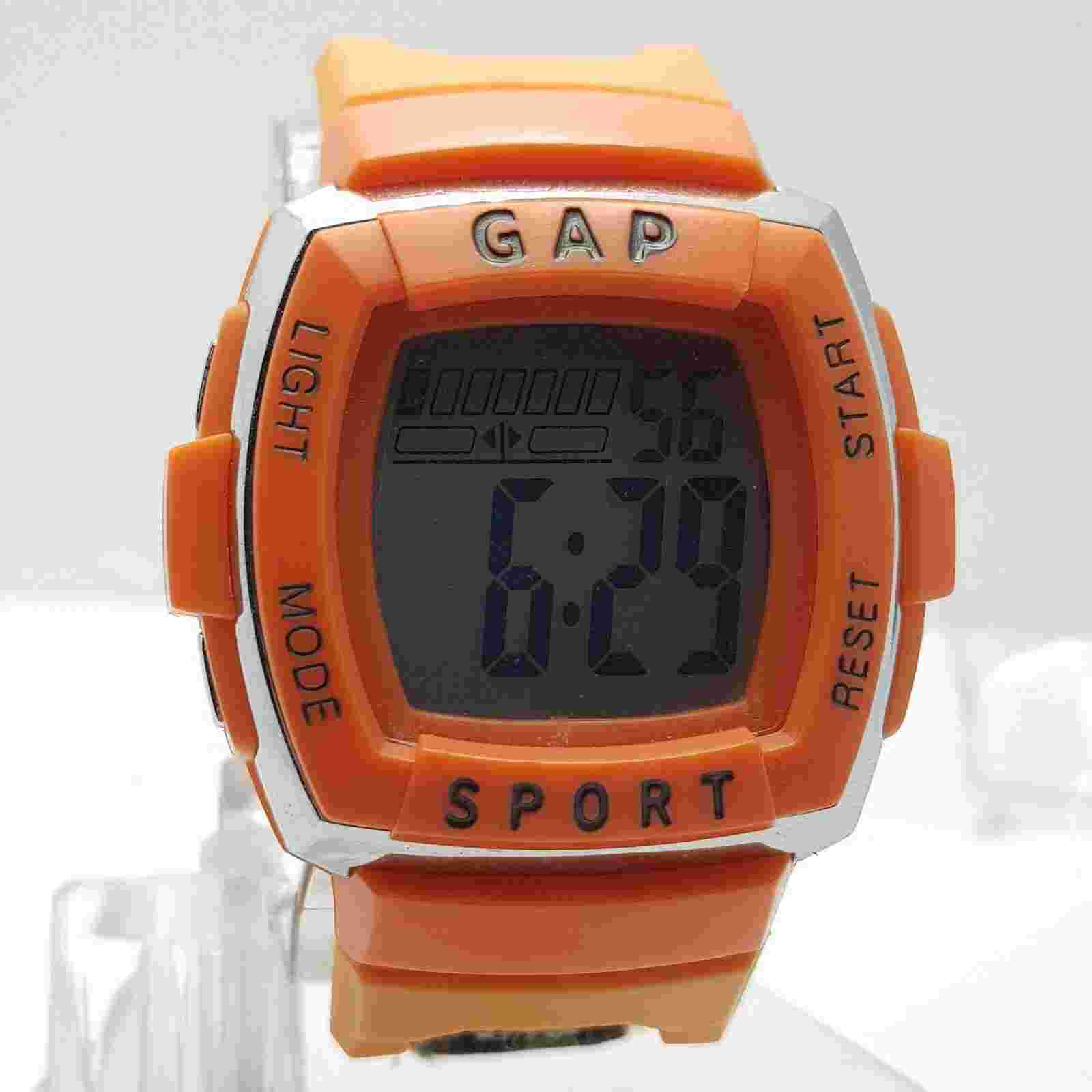Gap Quartz Digital Sport Watch Japan Movement Fast Shipping....NEW BATTERY