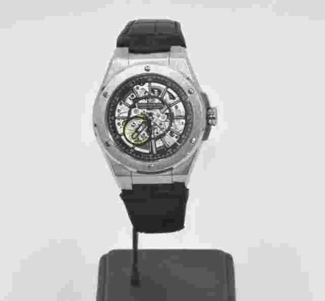 Rare Dreyfuss & Co Seafarer 1953 No.726 Stainless Skeleton Watch Swiss Hand Made