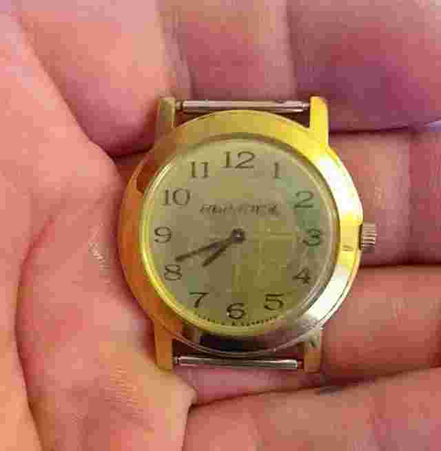 Vympel Ussr Belarus Vintage Mechanical Russian Mens Watch 1975 year