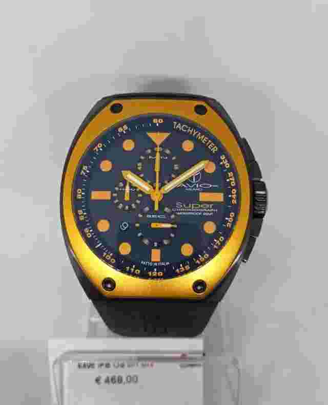 Men's Chronograph Aviator Watch Super Avio Milano, 46Mm Case, Numbered Series