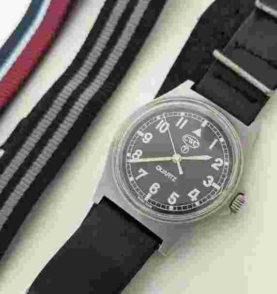 Cabot Watch Company G10 UK Royal Navy NATO 0552/6645-99 36mm Case w/Nylon Belts