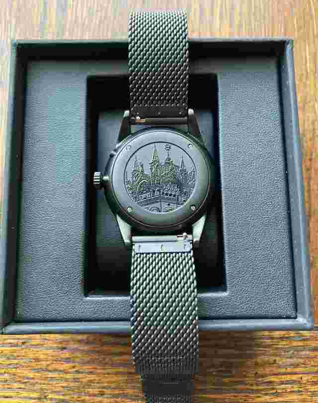 Filippo Loreti Venice Multiphase All Black Watch
