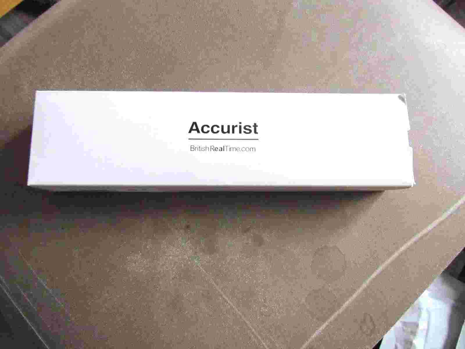 Accurist Men's Vintage Chronograph Watch MS774B , New in Pres. Box