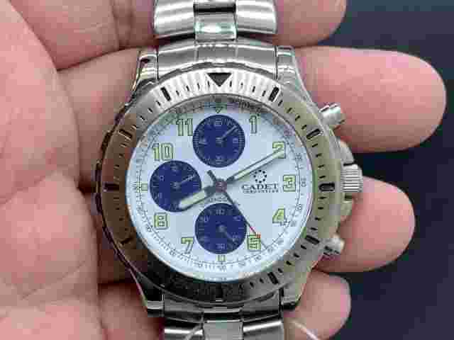 CADET CHRONOSTAR CHRONOGRAPH S/S QUARTZ MEN'S WATCH