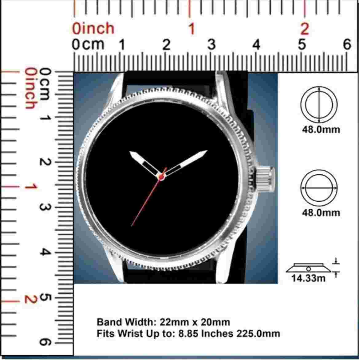 Army 101st ABN Air Mobile Vietnam Veteran Red New Man’s Silicone Band Watch