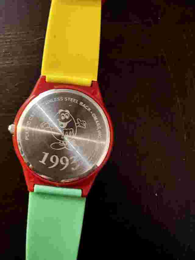Vintage 1993 M&M's Candy Wrist Watch Multicolored Collectable Retro