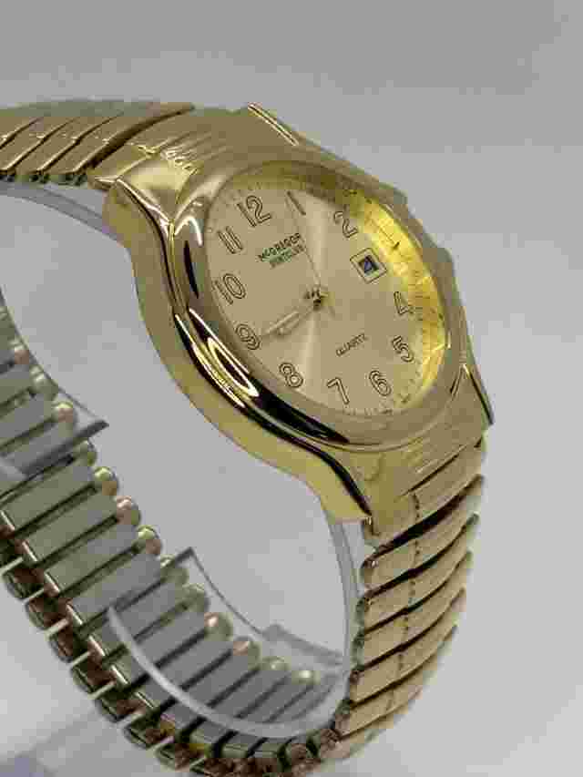 Vintage Mens McGregor Hunt Club Gold Toned Analog Watch