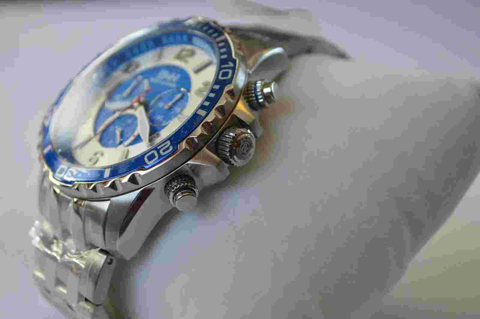 Men's B&H Pythagoras Chronograph Watch, Swiss Ronda Movement