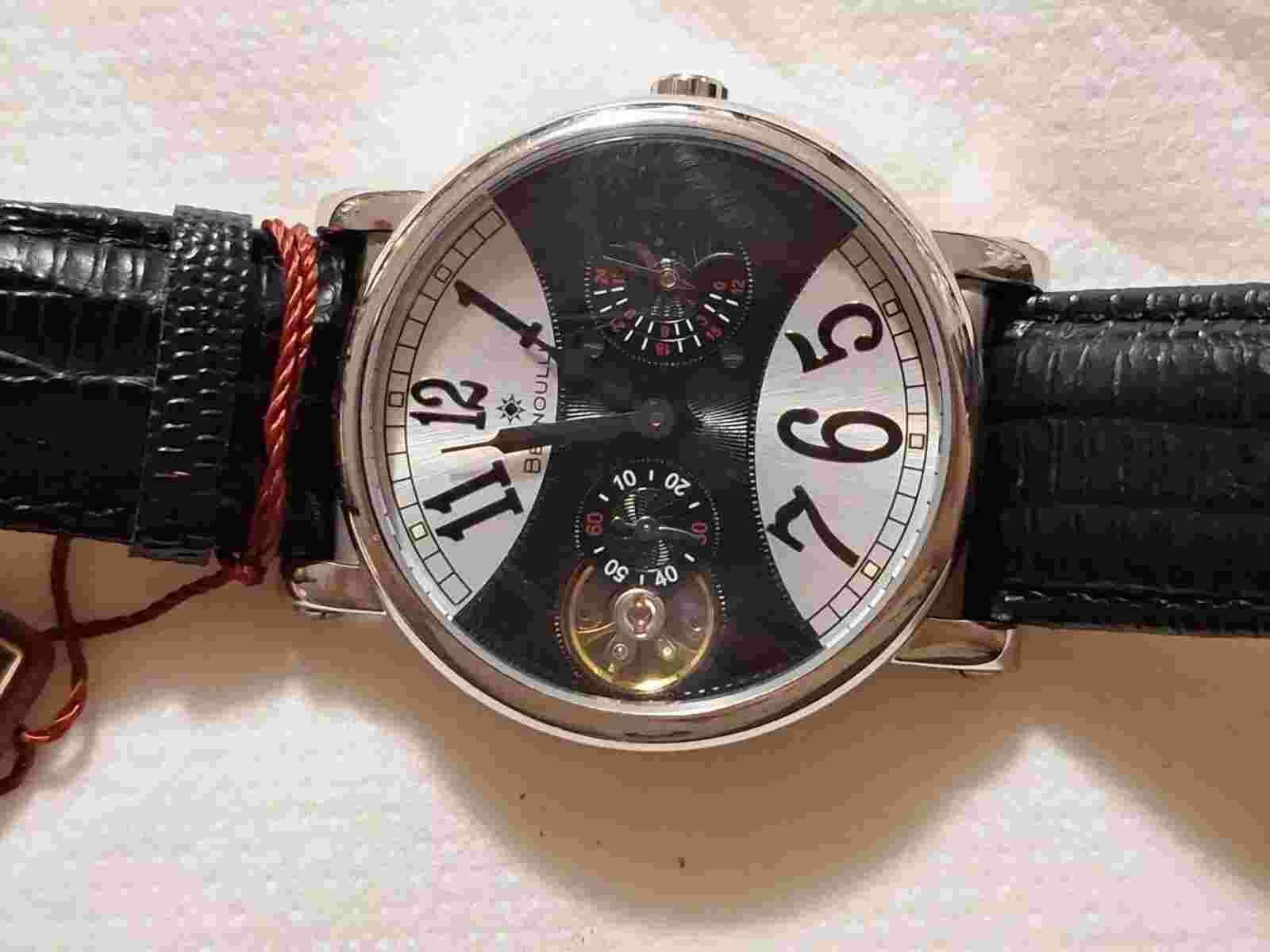 NEW High Quality BERNOULLI  Completely (AUTO WINDING) HQ Wristwatch
