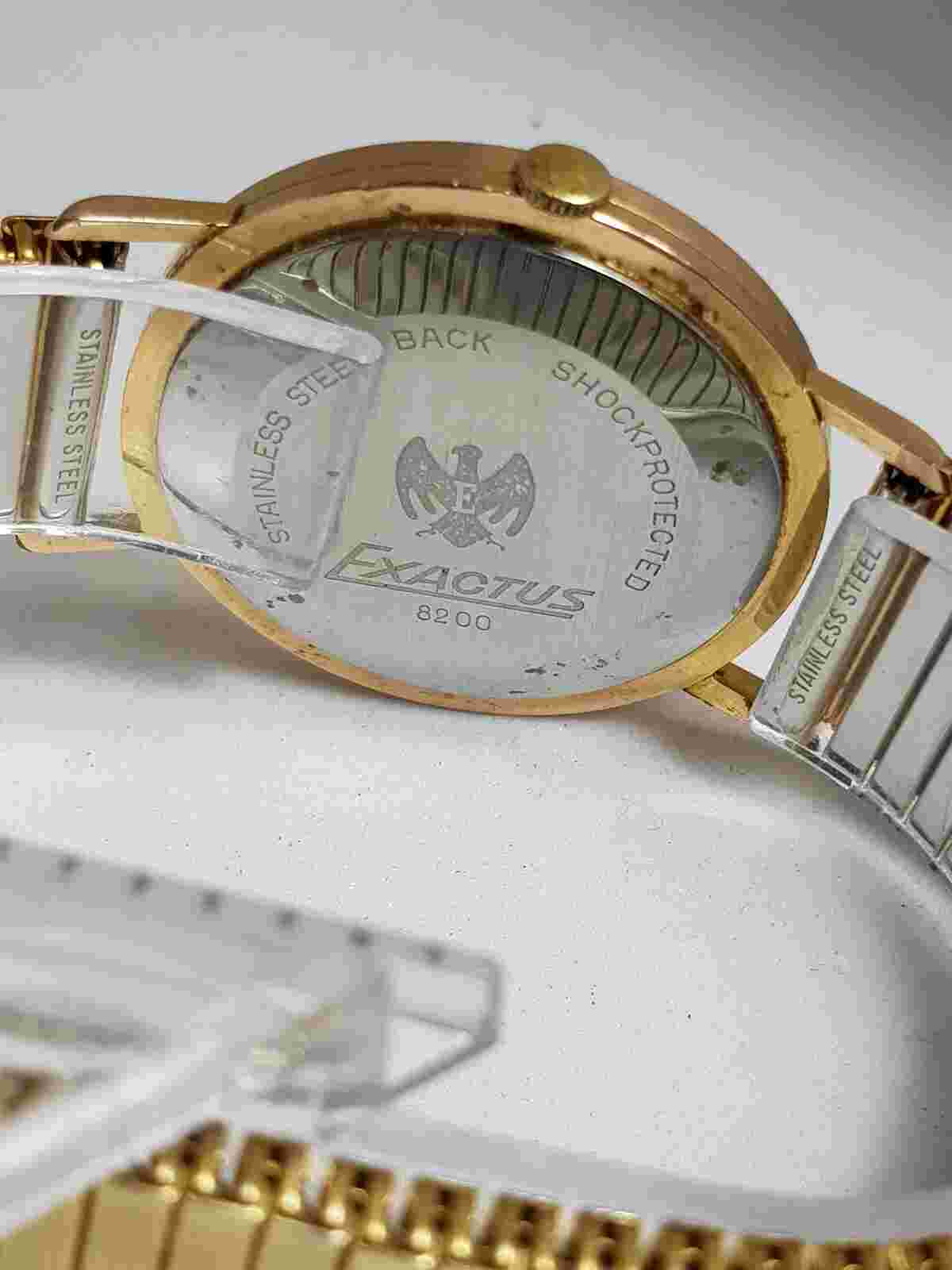 Vintage Exactus 21 Jewels Incabloc Men's Mechanical Watch