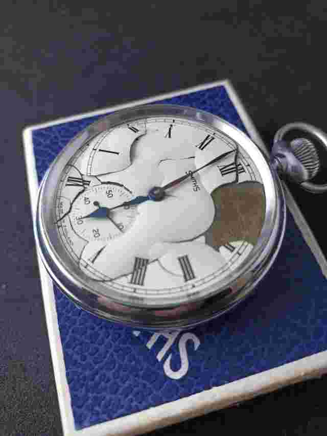 vintage smith pocket watch Cal 600 IIWW ERA