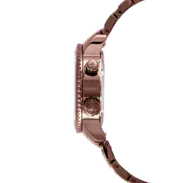 Abingdon Women's Elise Bronze Tri-Time Travel Watch EL-BRNZ