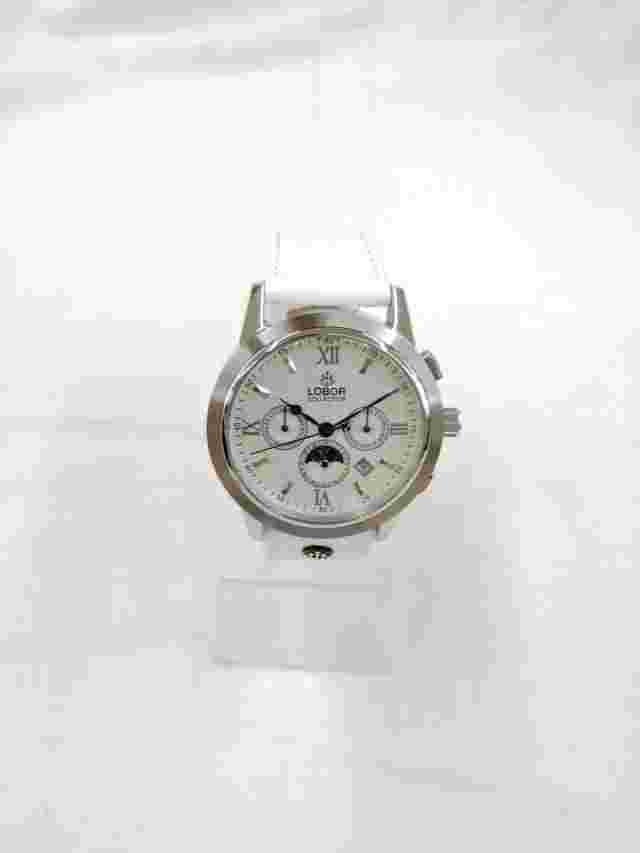 LOBOR Automatic Analog Leather SLV CML Cellini S Des VOEUX LB8170M #206d2 VERYGO