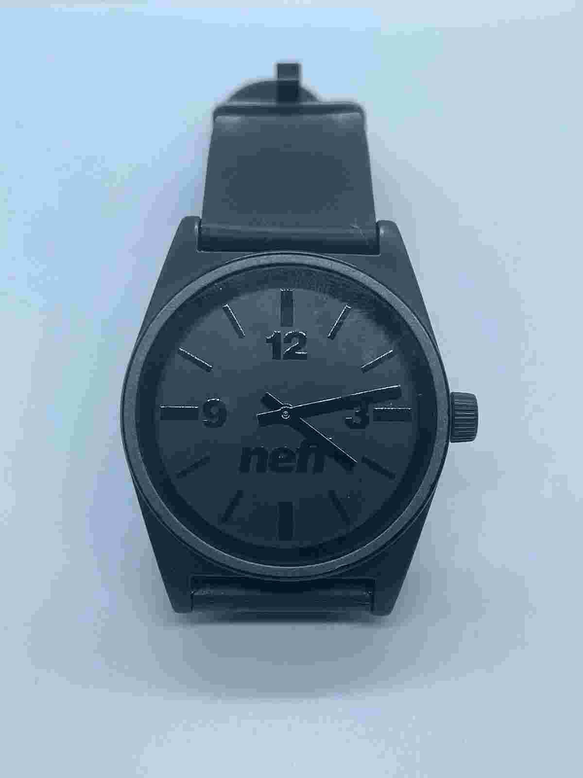 Neff Daily Black and Yellow Quartz Watch - Works Great
