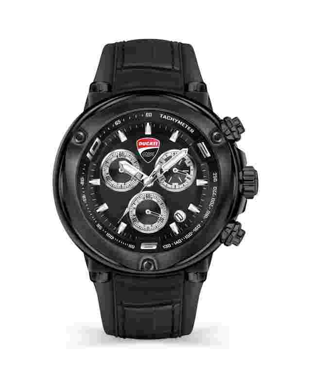 Ducati Corse Chronograph Watch Men Black Watches
