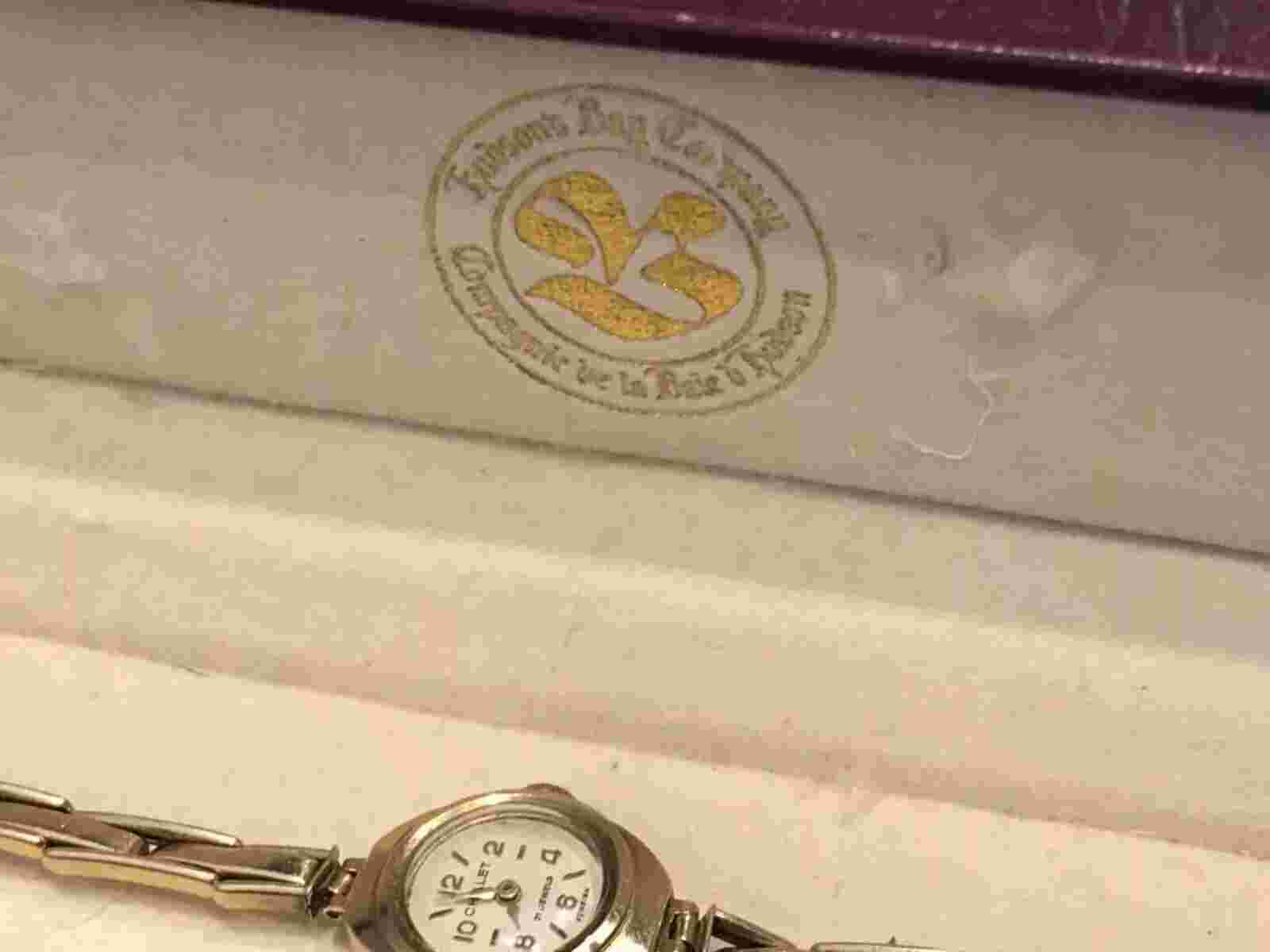 Ladies 9CT gold Chalet wristwatch