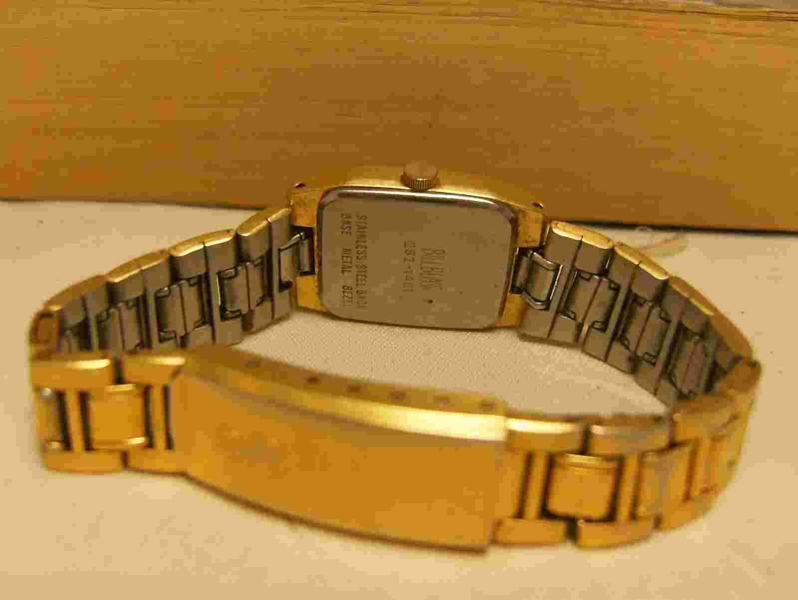 Bill Blass Ladies Quartz Watch Works Fine, Used.