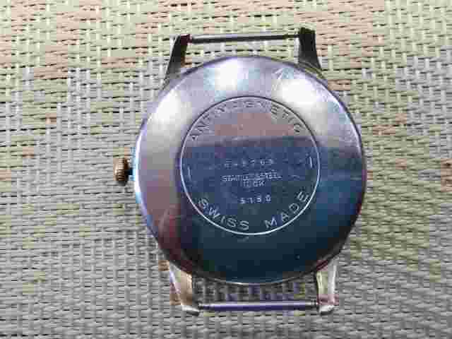 vintage SWISS MADE GOLD PLATED  MEN watch DAMAS