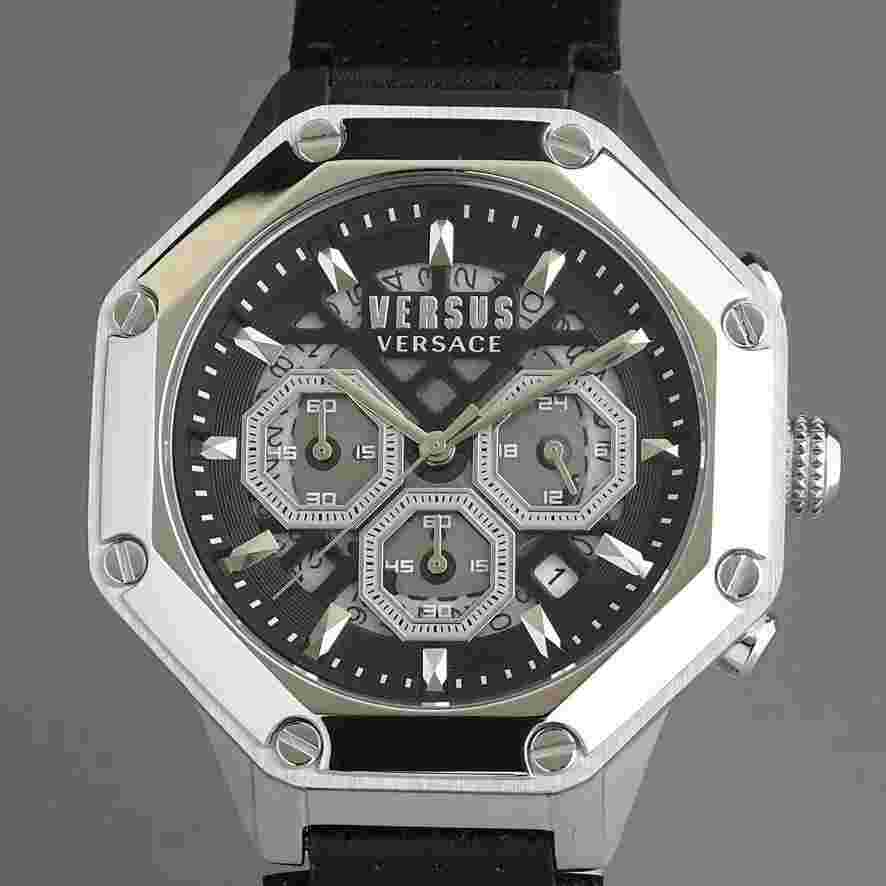 Versus Versace High-Class Men'S Watches 45Mm Octagonal System Waterproofing