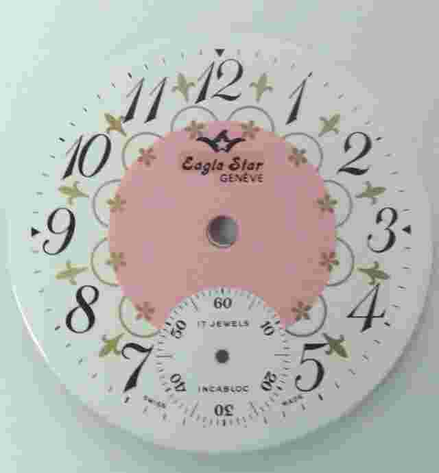 Arnex pocket watch dial for UT-6498 mov.36 MM