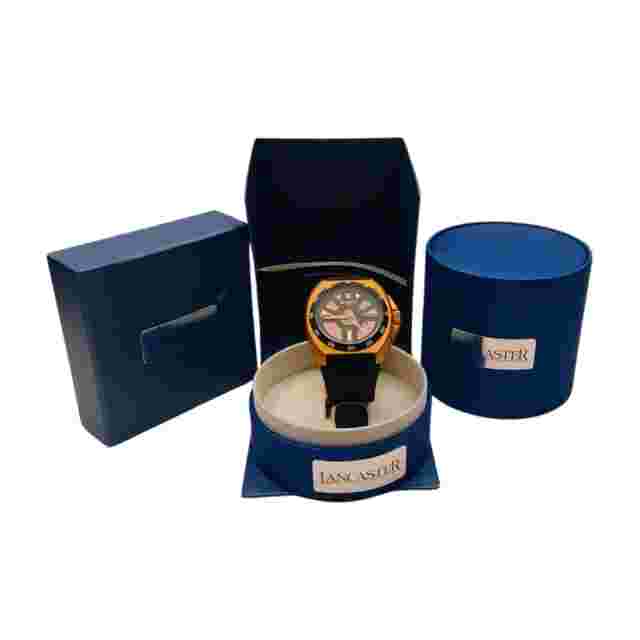 Lancaster OLA0605 Stainless Steel Rose Gold Wrist Watch (0014)