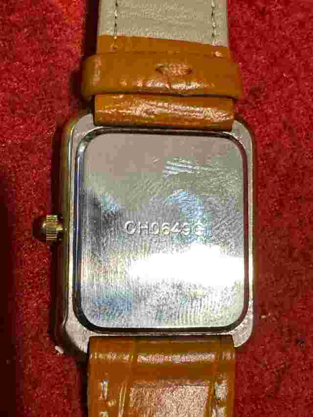 WOMENS WATCH 1G 24K GOLD INGOT QUARTZ NOS