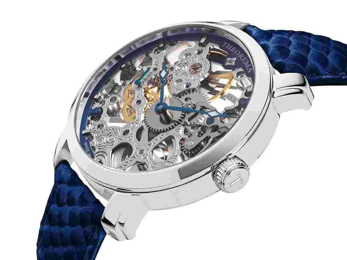 Theorema Venezia GM118-2 handmade german watch full Skeleton Brand new