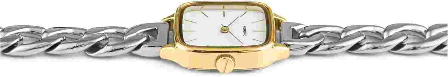 [KOMONO] Watch Women's KOM-W4278 Kate Revolt Gold Silver Mix