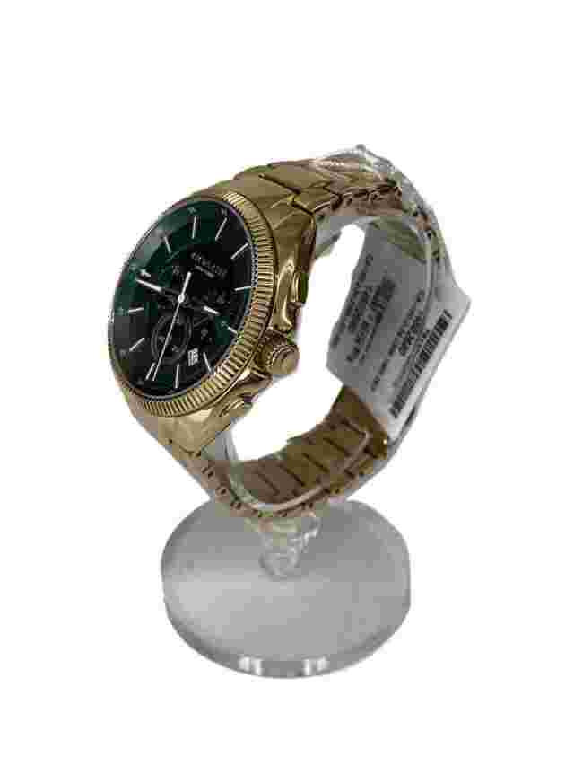Coach Men's Jackson Chronograph Quartz Watch Analog Stainless Steel Green Used