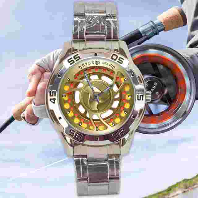 New Collection! Orvis HYDROS Battenkill Fly-Fishing Gear Logo Citizen Watch!