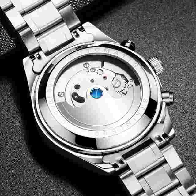 40mm GUANQIN Automatic Mechanical Dive 30M Waterproof Sapphire Tourbillon Watch