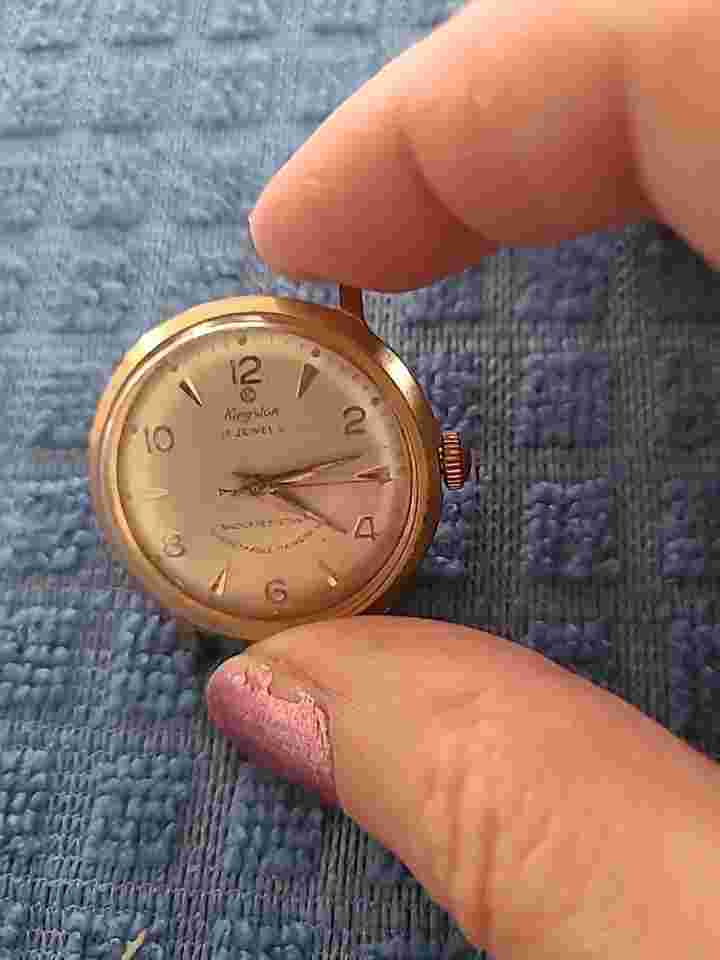 KINGSTON WATCH HEAD NOT TESTED Sell For Parts Only 17 Jewels