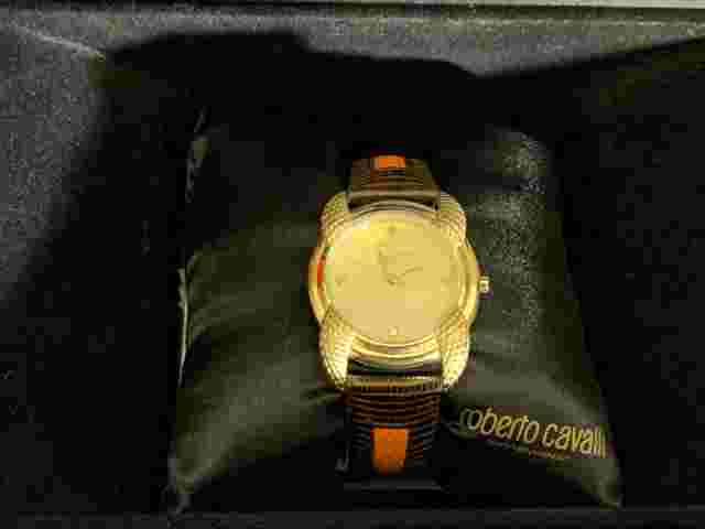 Roberto Cavalli Women's Watch Vyper GP Gold