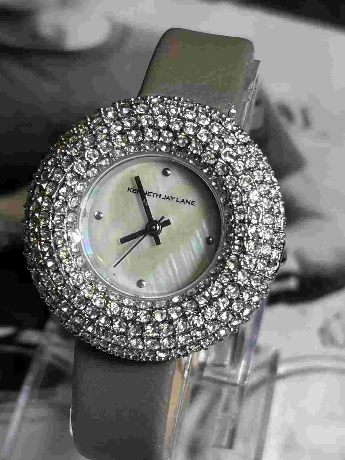 Beautiful Preowned Women’s Kenneth Jay Lane Quartz Watch. Runs Great Keeps Time