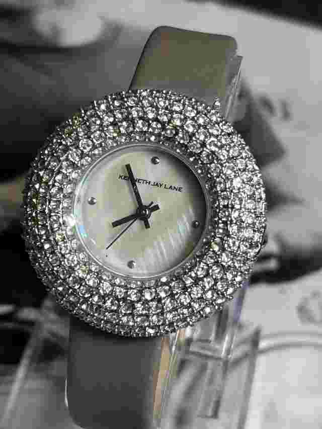 Beautiful Preowned Women’s Kenneth Jay Lane Quartz Watch. Runs Great Keeps Time