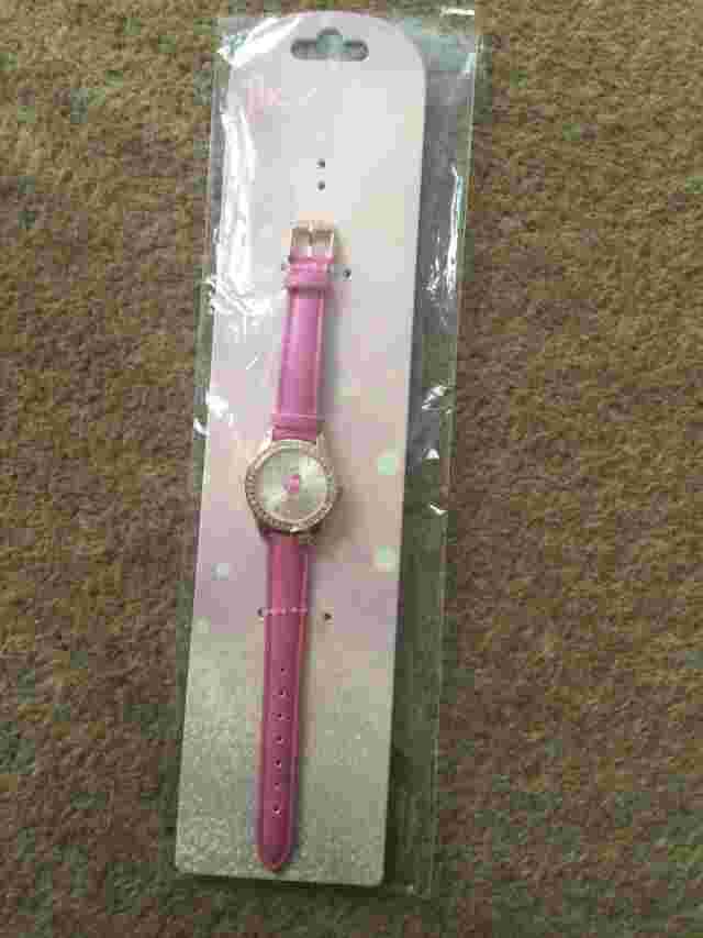 Girls Tikkers Flamingo Pink Watch
