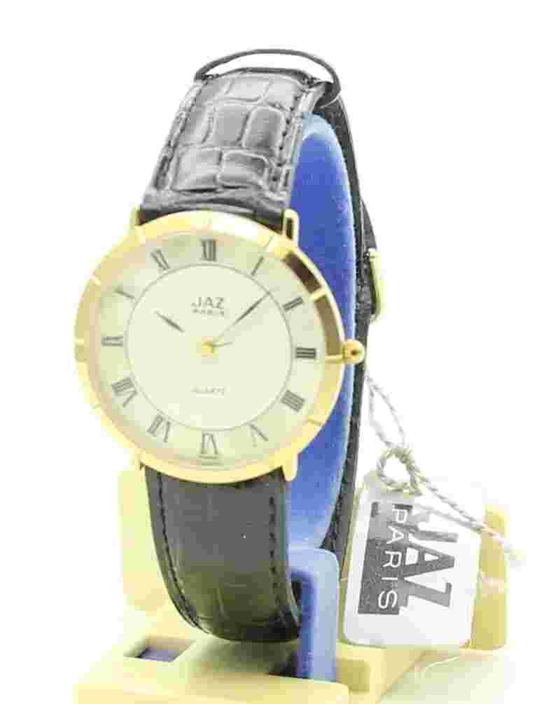 RARE VINTAGE JAZ PARIS 2085A Z17Q33S Quartz Watch 1990's Brand New NOS Boxed