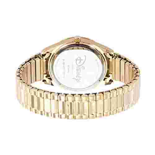 Disney Classic Metal Bracelet Analog Quartz Watch Gold Quartz Wristwatch