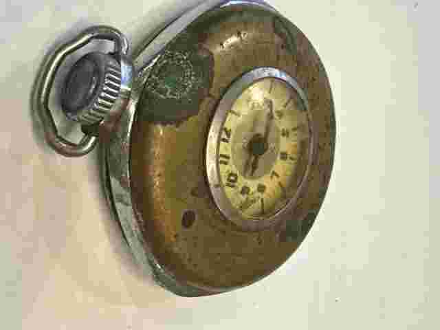 CLASSIC VINTAGE REX MENS POCKET WATCH FOR PARTS OR REPAIR