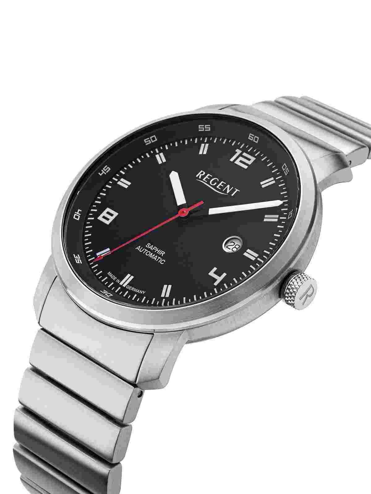 Regent GM-2106 Made IN Germany Automatic Sapphire Glass Men's Watch