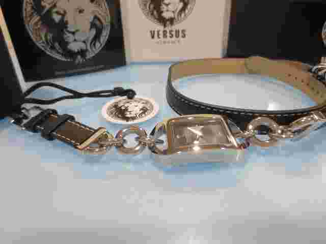 Versus by Versace Women's SOG030014 Riviera Beach Analog Display Black Watch