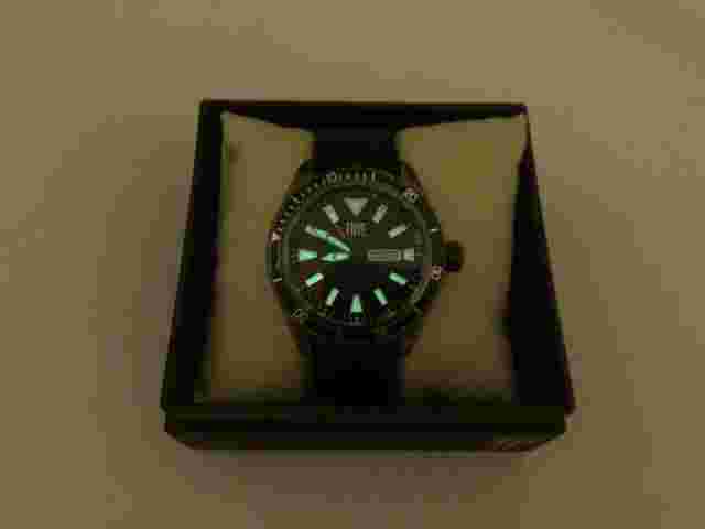 Frye Campus Watch With 44mm Distressed Face & Bezel Black Leather Band