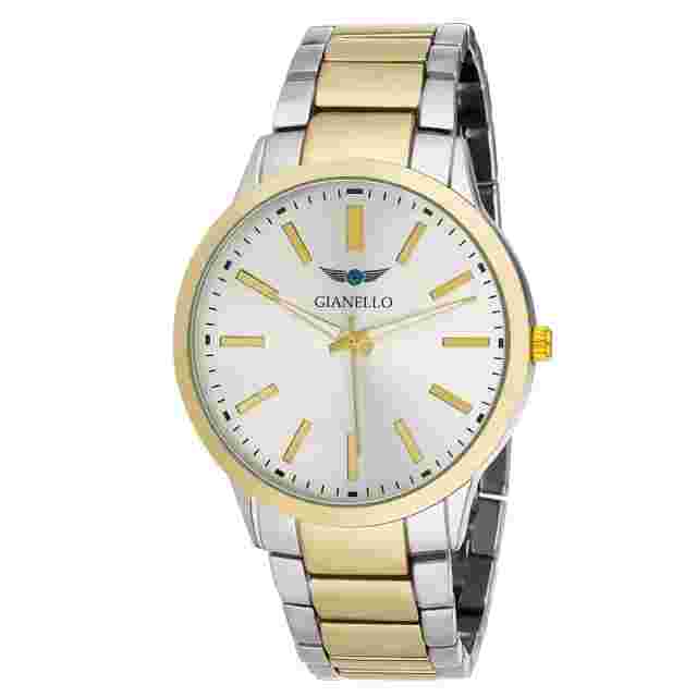 Gianello Men's 46mm Large Case All Index Capri Bracelet Watch