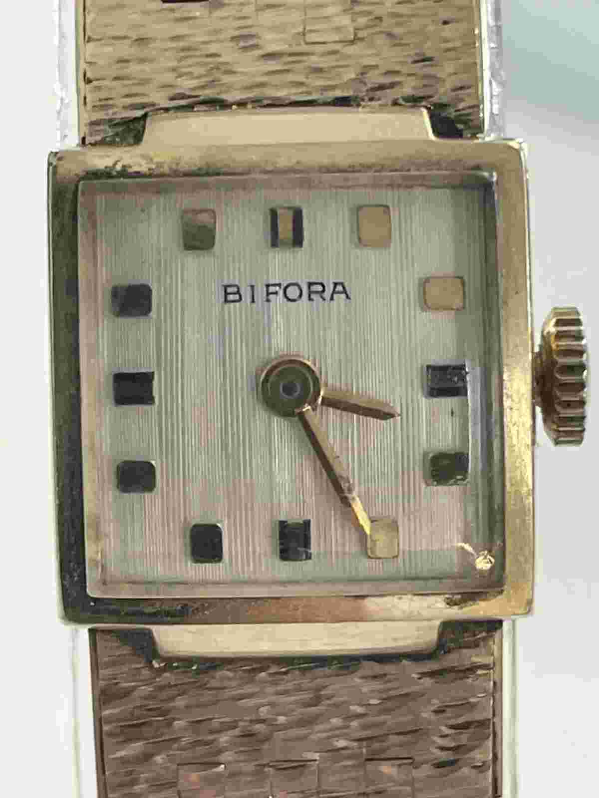 14k Bifora Gold Watch “Italian” Ladies