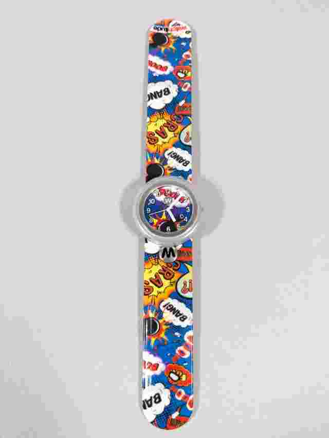 Watchitude Comic Bang Boom Crash Slap Watch Colorful