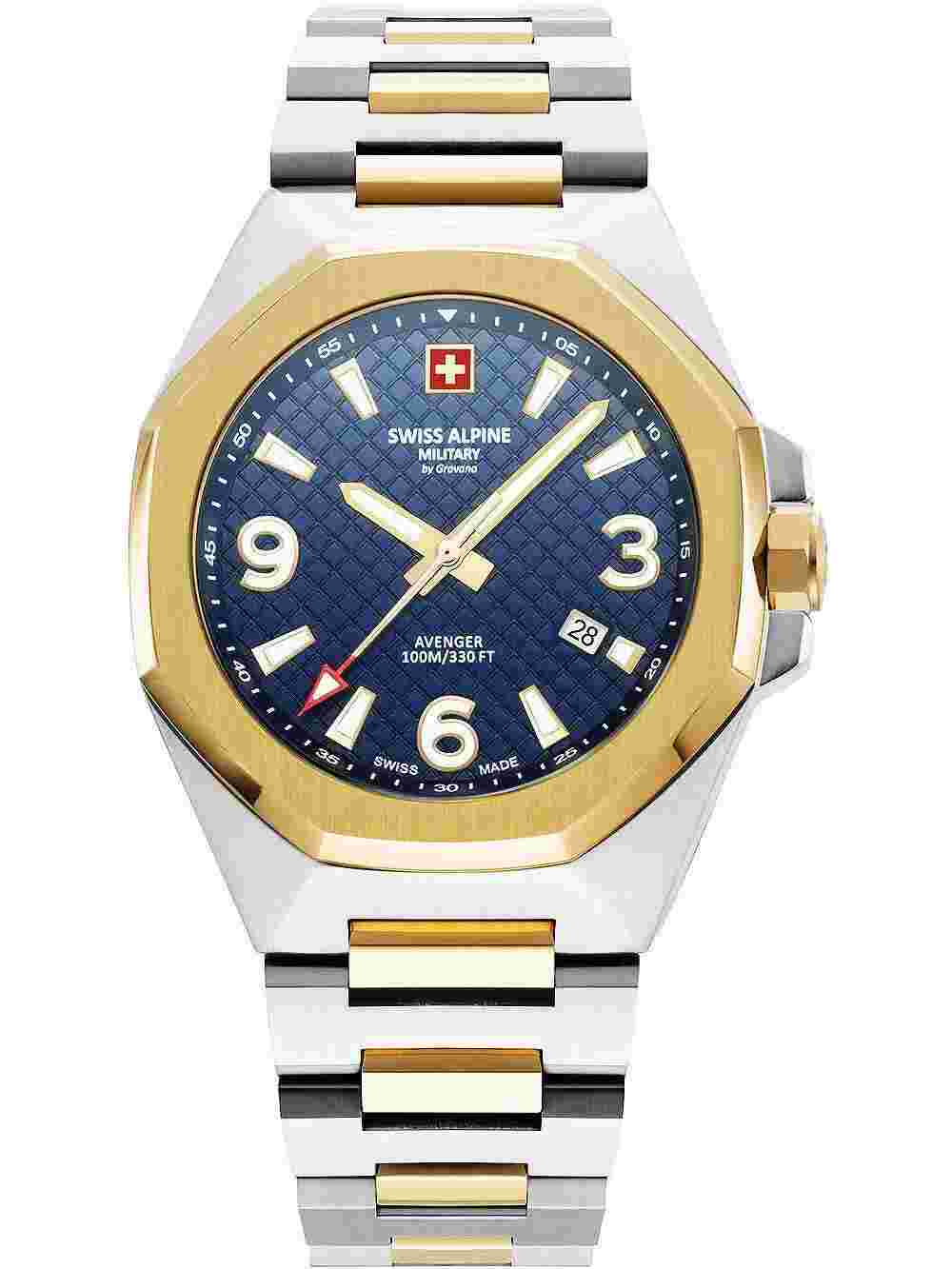 Swiss Alpine Military 7005.1145 Typhoon Mens Watch 42mm 10ATM