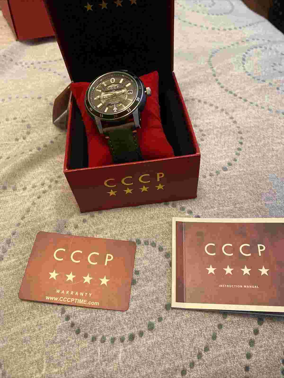 MIG CP-7059-03 Men’s automatic Wrist Watch Water Resistant CCCP  Limited Edition