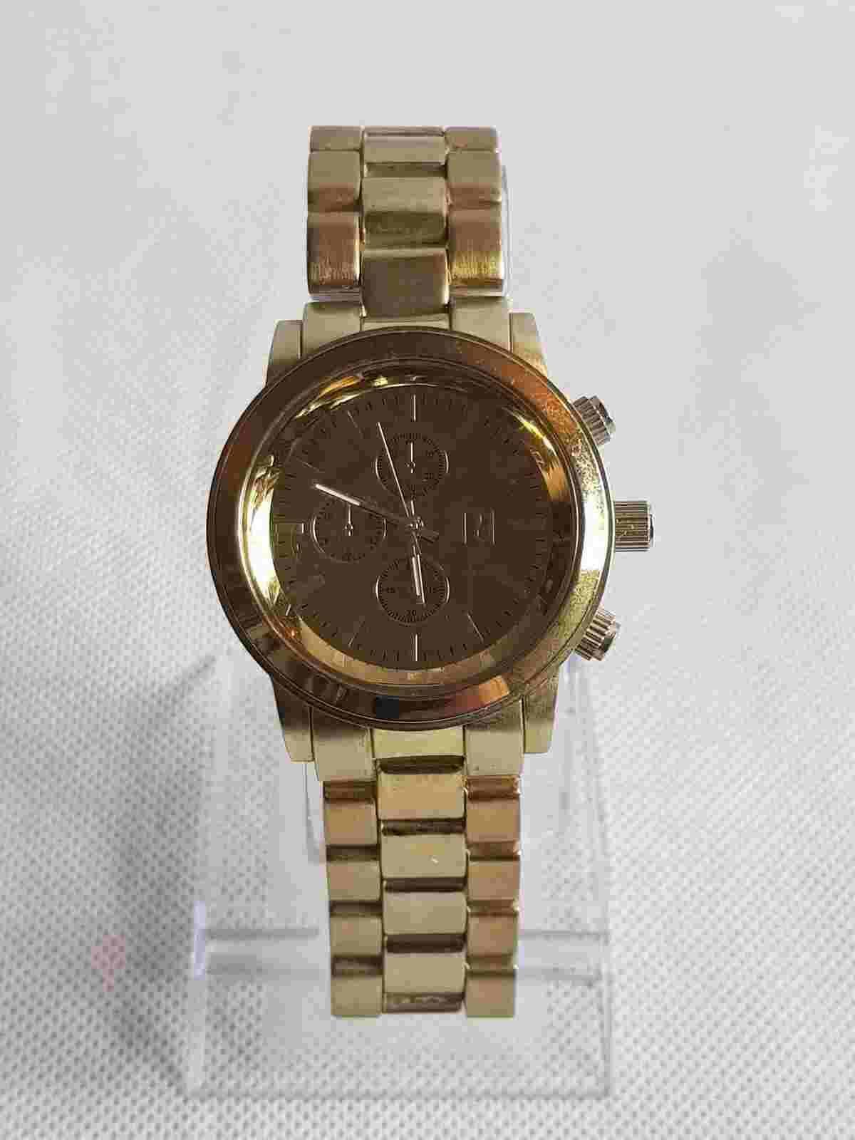 Beautiful Gold Toned River Island Quartz Watch